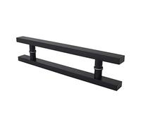 XCHSXYL Maniglia per Porta Scorrevole in Vetro Spesso per Porta Doccia, Maniglia per Porta Scorrevole in Acciaio Inox Jane per Porta in Legno per Ufficio, 5 Lunghezze (Dimensioni