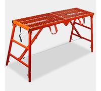 XCHSXYL Ponteggio Pieghevole Portatile, Piattaforma di Lavoro Multiuso, Torre di ponteggio, Scala, Sgabello, Panca, Altezza Regolabile, banco da Lavoro per ingegneria Domestica,