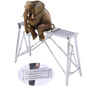 XCHSXYL Scala per ponteggi, ponteggio Portatile, Piattaforma di Lavoro Pieghevole, Multiuso, per Uso Domestico, Torre per ponteggi, Scala, Sgabello, Panca per Decorazione, pittur