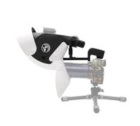 XCJSYP Calibro per MF12 Mini Macro Ferro di Cavallo Macro Diffusore Copertura, Portatile Macro Fotografia Flash Soft Light Cover Kit con Staffa Telescopica Insetto Still Life Dettagli Macro Riprese