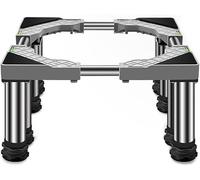 XCKJYDCDB Base per lavatrice 2,4 m per supporto frigorifero per asciugatrice regolabile piede macchina base congelatore elevazione telaio (19-22 cm)