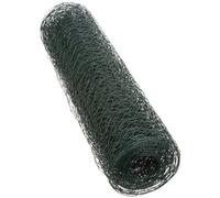 Xclou 381320 Rete per Recinzione Plastificata a Maglia con Rivestimento per Piante e Animali, Rotolo di 10 M, Verde, 25 x 0.8 x 500 mm