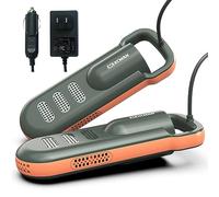 XCMAN Asciugabiancheria portatile e asciuga scarponi per scarponi da sci, scarponi da lavoro, stivali da pioggia, scarpe da tennis, con ventola integrata e riscaldatoreultra silenzioso | Adattatore