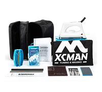 XCMAN Kit completo per la messa a punto e lucidatura di sci e snowboard con ferro da sciolina, cera per sci, regolatore di bordo, PTEX per messa a punto, riparazione e lucidatura