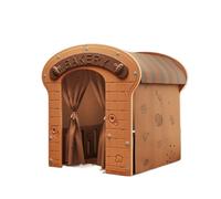 XCNSHIDY Tenda da gioco con serratura della principessa, tenda per bambini con nascosto, facile da montare, giocattolo educativo per giochi di ruolo, casetta giocattolo da interni per ragazze