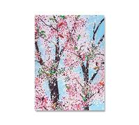 XCPORA Famoso Damien Hirst Poster Pink Red Dots Painting Damien Hirst Canvas Wall Art Damien Hirst Prints for Home Wall Decor Immagine 30x40cm Senza Cornice