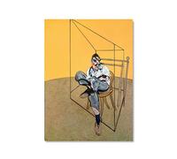 XCPORA Francis Bacon Poster Astratto Lucian Freud Stampe Francis Bacon Wall Art Francis Bacon Dipinto su Tela per La Decorazione della Parete Immagine 50x70cmx1 Senza Cornice