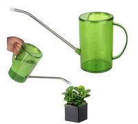 XCRPRT Annaffiatoio per piante da interno con beccuccio lungo 1,0 l, annaffiatoio per piante, annaffiatoio per piante d'appartamento, piccolo annaffiatoio interno, annaffiatoio per fiori, casa