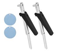 XCRPRT Apribarattoli per Anziani, 2 Pezzi Apribottiglie Senza Sforzo per l'artrite, Strumento Apri Barattolo Versatile, Apribottiglie per Anziani con 2 Cuscinetti Antiscivolo, Manuale Regolabile