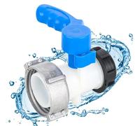 XCRPRT IBC Adattatore valvola a sfera, IBC Container rubinetto pieghevole DN50 75 mm, accessorio serbatoio IBC, rubinetto di scarico per contenitore IBC, serbatoio dell'acqua, serbatoio dell'acqua
