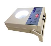 XCSCUK Contatore di colonie batteriche microbiche, Strumento per Test microbiologici, con Lente d'Ingrandimento/Penna sonda, per Laboratorio