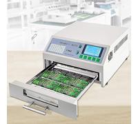 XCSCUK Forno a riflusso da 800 W, saldatrice con riscaldatore Portatile, Temperatura Stabile 0-280 ℃, per Prove di Saldatura SMT PCB (800w)