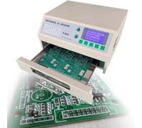 XCSCUK Forno a riflusso, saldatrice a riflusso Automatica, saldatrice a riflusso da 800 w, saldatrice con riscaldatore