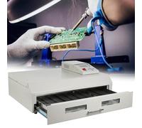 XCSCUK Forno di riflusso, Macchina per Saldatura a Riscaldamento Professionale, Macchina di riflusso Automatica, Strumento di Saldatura Multifunzione (962C)