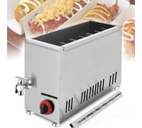 XCSCUK Friggitrice per Bastoncini di Hot Dog al Formaggio, friggitrice elettrica Commerciale da 21 Litri, Forno Elettrico per Mais per Patatine Fritte, per Ristorante