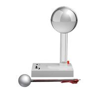 XCSCUK Generatore di Elettricità Statica, Dispositivo a Induzione Elettrostatica da 30W, con Sfera di Scarica da 50mm, Macchina Statica per Esperimenti di Fisica