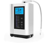 XCSCUK Ionizzatore d'Acqua alcalina, Macchina per depuratore d'Acqua, Macchina per dissalatore di Acqua alcalina acida PH 3,5-10,5, Fino a -500mv Orp (White)