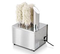 XCSCUK Lucidatrice per Bicchieri Commerciale, lucidatrice elettrica per Bicchieri da Vino e asciugatrice con Funzione di Asciugatura ad Alta Temperatura da 58 Gradi, Adatta per Hotel, Bar (5)