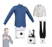 XCSCUK Macchina da Stiro Automatica, asciugatrice/stiratrice a 360 Gradi, Tempo e Temperatura Regolabili, per casa, Viaggio, Appartamento