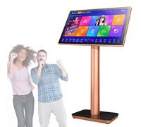 XCSCUK Macchina per Karaoke, sistemas Karaoke Touch Screen Capacitivo KTV da 19,5/22 Pollici, Cambio di 27 Lingue, Adatto per Feste in Famiglia (19.5inch 2TB)