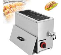 XCSCUK Macchina per la Produzione di Bastoncini di Hot Dog per Formaggio Commerciale da 21 Litri per Ristorante, friggitrice per Mais per Uso Commerciale, Cucina Domestica e Snack Bar