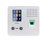 XCSCUK Orologio a Tempo, Riconoscimento facciale, Impronta Digitale, Password, Presenze, con Supporto multilingue e Personale, per Le Piccole Imprese