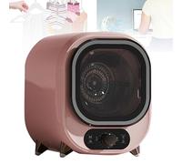 XCSCUK Piccola asciugatrice, asciugatrice a condensazione Portatile, asciugatrice centrifuga compatta, per Uso da banco o a Parete (Pink)