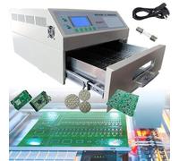 XCSCUK Piccola saldatrice a riflusso, riscaldatore T962 SMD Forno per Saldatura a riflusso, Strumento di Saldatura Multifunzione (962A)