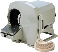 XCSCUK Rettificatrice per Modelli dentali bagnati, Macchina per la Finitura del Gesso, Attrezzatura da Laboratorio, con Disco abrasivo in Diamante, Angolo Regolabile