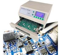 XCSCUK Stazione di rilavorazione per Saldatura, Macchina per Saldatura a riflusso a cassetto, riscaldatore per saldatrice, per Prova di Saldatura SMT PCB (T962)