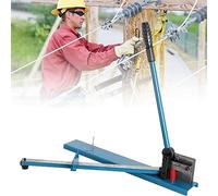XCSCUK Taglierina Manuale per Guida DIN, taglierina per rotaie a Doppia scanalatura, per Macchina da Taglio per rotaie di Guida in PVC in Acciaio scanalato in Alluminio