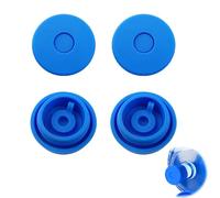 XCSJ 4 Pcs Tappi di Ricambio per Bottiglia d'Acqua, Tappi di Ricambio in Silicone Riutilizzabile, Bottiglia d'Acqua di Ricambio Anti-Fuoriuscita, Bottiglia d'Acqua da 5 Galloni per Bottiglia Da 55 Mm