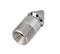 XCSJ Ugello Di Pulizia Fognatura Ugello Di Scarico In Acciaio Inossidabile Tubo Ugello For Getti Di Scarico Filetto Maschio Filetto Maschio Da 3/8"Per Idropulitrice,Pulizia Fognatura, Tubo Scarico