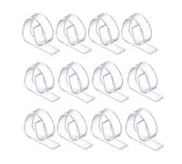 XCTDSVAH Ferma Tovaglia da Esterno 12 PCS Plastic Tablecloth Tables Useful Clips Holder Cloth Clamps Party Picnic Wedding Prom Multi-Function Clip