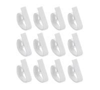 XCTDSVAH Ferma Tovaglia da Esterno 12pc Tablecloth Clips Plastic Skirt Holder Picnic Table Cover Clamps for Restaurant Party Wedding Graduation Ceremony Outdoor