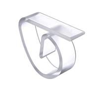 XCTDSVAH Ferma Tovaglia da Esterno 4pcs/Lot Clear Plastic Tablecloth Clips Table Cover Holder Clamps for Party Wedding