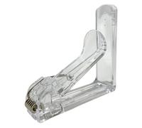 XCTDSVAH Ferma Tovaglia da Esterno 4PCS Transparent Tablecloth Clamps with Spring Table Cloth Clips Cover Fixation Bracket for Wedding Party Home Supplies