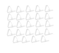 XCTDSVAH Ferma Tovaglia da Esterno 6/12/24pcs Clear Tablecloth Clips Plastic Windproof for Home Kitchen Restaurant Table Weddings Birthdays Accessory