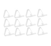 XCTDSVAH Ferma Tovaglia da Esterno 6/12/24pcs Clear Tablecloth Clips Plastic Windproof for Home Kitchen Restaurant Table Weddings Birthdays Accessory