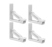 XCTDSVAH Ferma Tovaglia da Esterno Enjoy Stress Picnics with These Non Slip Tablecloth Clips Transparent Plastic Holders (Set of 4)