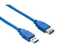 XCU3A-MF30 Hamlet XCU3A-MF30 cavo USB USB 3.2 Gen 1 (3.1 Gen 1) 3 m USB A Blu