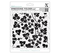 Xcut 6 x 6 goffratura folder-flowers e edera, multicolore, taglia unica