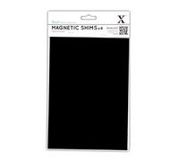 Xcut docrafts - Stencil Magnetico con Retro Adesivo, Formato A5, 4 Pezzi, Colore: Nero (fustellatura), Progettato nel Regno Unito