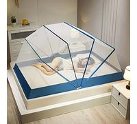 XCVFD Zanzariera Portatile per Letto A Baldacchino, Zanzariere da Viaggio Portatili di Dimensioni Multiple, Tenda da Campeggio Pieghevole per Zanzare per La Casa All'aperto,A,160x190x90cm