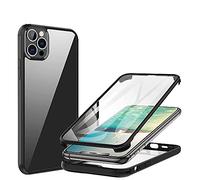 XCYYOO Cover iiPhone 11 PRO Max 360 Gradi,Custodia iiPhone SE 2020 con Trasparente Case con Protezione Integrata dello Schermo Protezione per Display Integrata Rugged Case per iPhone 11 PRO Max