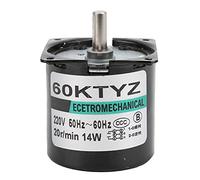 XD-60KTYZ 14W Motoriduttore Moduli di Accesso Condizionale Micro Accessori Generatore Fai da Te Motore di Riduzione a Magnete Permanente per Micro Macchinari(220V-20 giri/min)