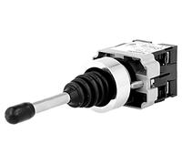 XD2PA22 Interruttore: Joystick 22mm Asta.Pos: 1 NO x2 Nero Mancanza IP66 TAGL...