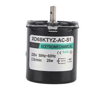 XD68KTYZ AC S1 AC 28W 25 20 30 110r min Permanent Magnet Synchronous Gear Motor Cw CCW for Instrument Automation (2.5 Rivoluzioni)