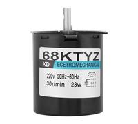 XD68KTYZ AC S1 AC 28W 25 20 30 110r min Permanent Magnet Synchronous Gear Motor Cw CCW for Instrument Automation (30 tour)