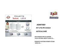 XD9070 ROWENTA 2 FILTRI ACQUA ANTICALCARE PER ROWENTA POWER STEAM VR8220,VR8223